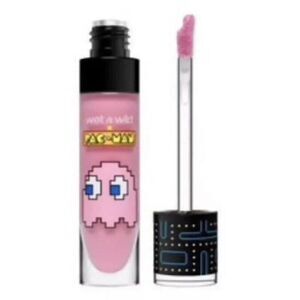 Wet N Wild Lip Gloss Pac Man *Pinky* Limited Edition Full Size .2 Oz NEW NIB